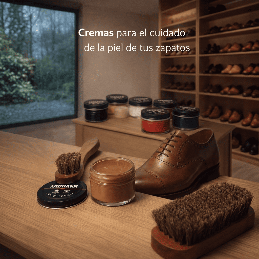 Productos de cuidado de la piel y calzado